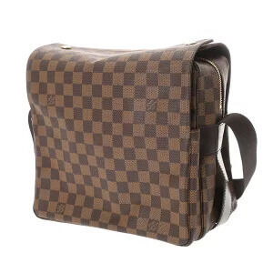 Louis Vuitton Bag Naviglio Damier Shoulder Brown Canvas